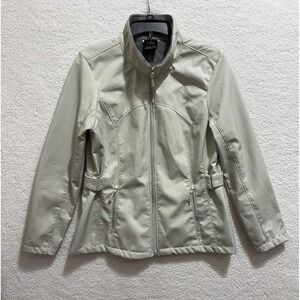 Xanadu Women's Jacket Pearl Haze Size‎ L Full Zip Fleece Lined Outdoor
